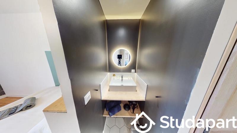 Chambre - 18 m² - 1 pièce