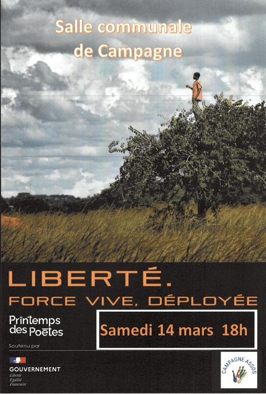 Printemps des poètes à Campagne