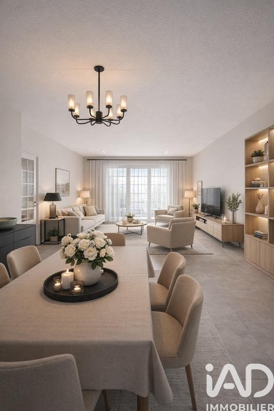 Maison - 93 m² - 5 pièces