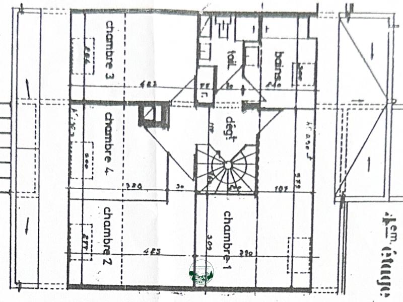 Duplex - 91 m² - 5 pièces