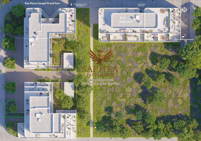 Appartement - 62 m² - 3 pièces