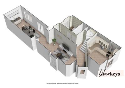 Maison - 125 m² - 7 pièces