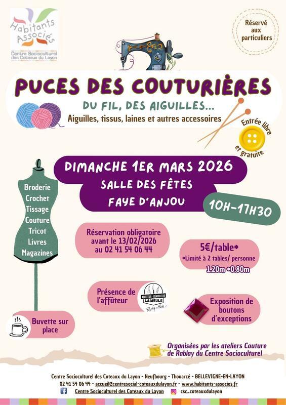 Puces des couturières