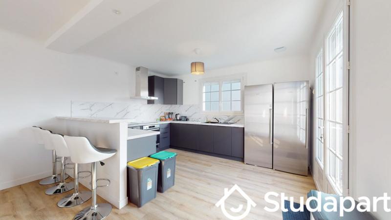 Chambre - 19 m² - 1 pièce