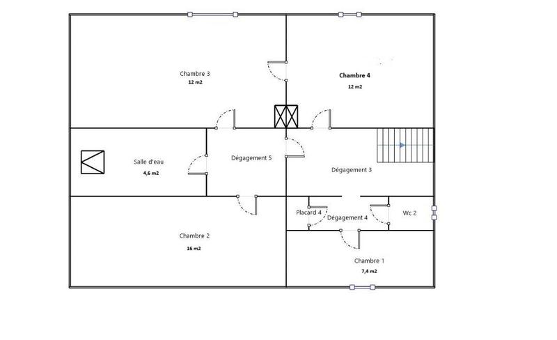 Maison - 143 m² - 7 pièces