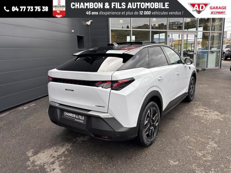 Peugeot 3008 Hybrid 145 e-Dcs6 Gt Caméra 360° + Toit Pano