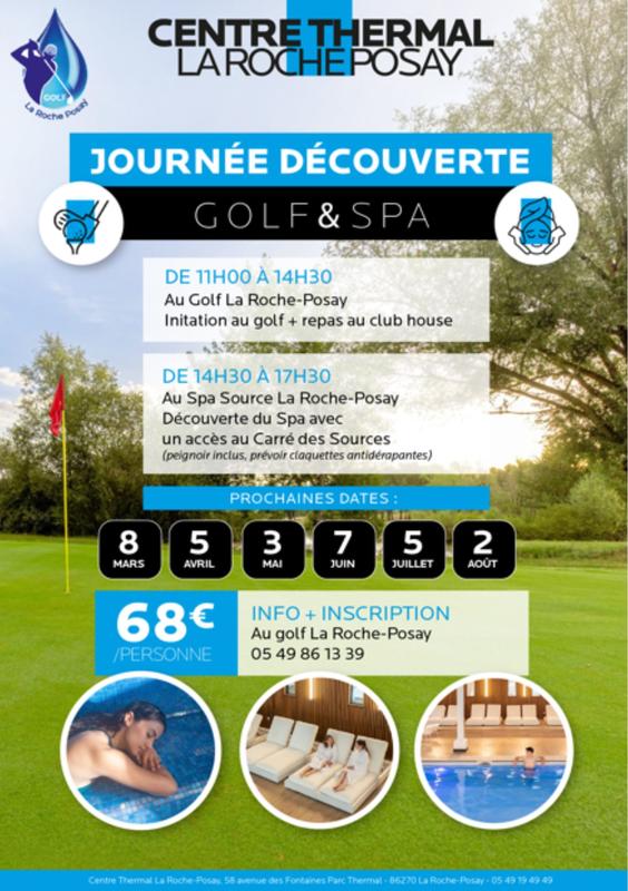 Journée Golf &amp; Spa la Roche-Posay