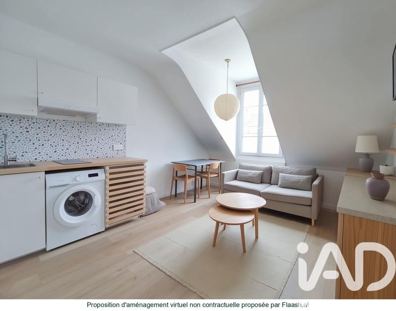 Studio - 15 m² - 1 pièce