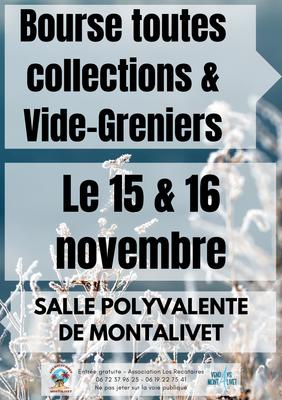 Vide Greniers, Bourse toutes collections.