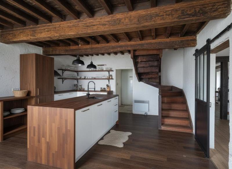 Corps de ferme - 400 m² - 5 pièces