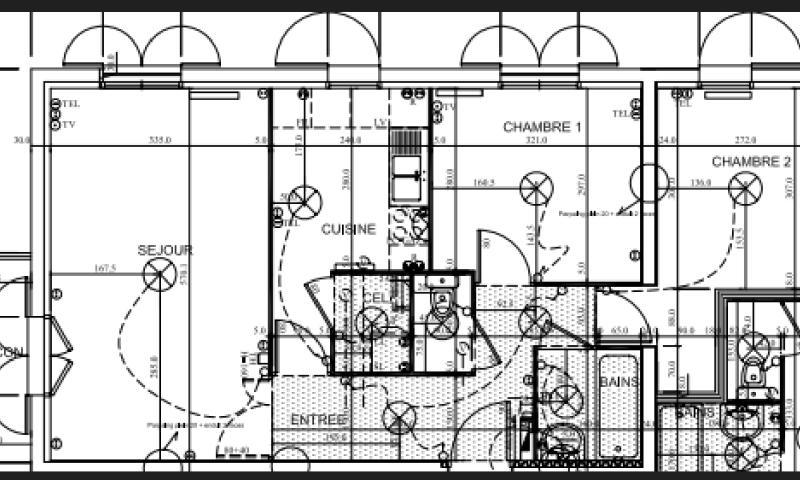 Appartement - 50 m² - 2 pièces