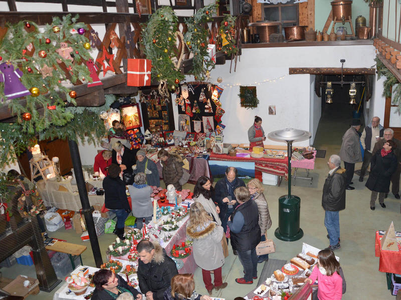 Marché de Noël chez le vigneron
