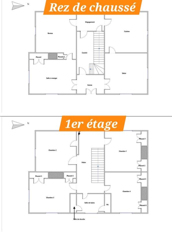 Maison de maîtres - 300 m² - 9 pièces