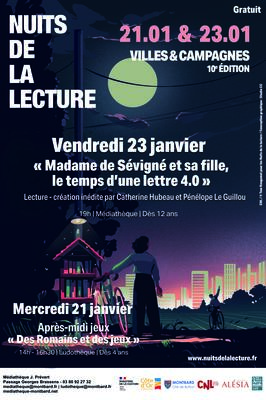 Nuits de la lecture : "Madame de Sévigné et sa fille, le temps d'une lettre 4.0"