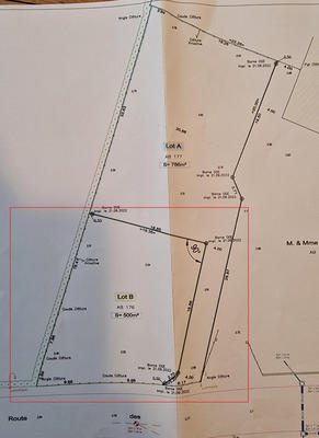 Terrain - 500 m²