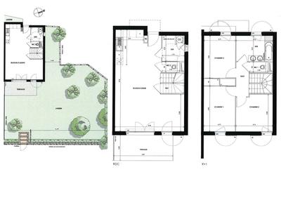 Villa - 90 m² - 4 pièces