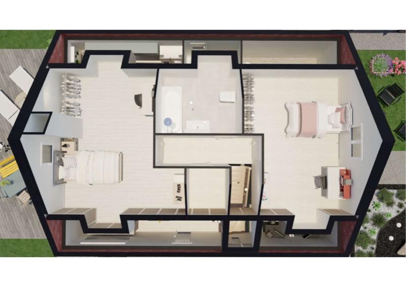 Maison - 111 m² - 4 pièces