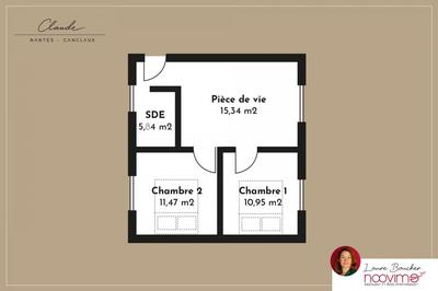 Appartement - 44 m² - 3 pièces