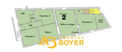 Appartement - 93 m² - 4 pièces