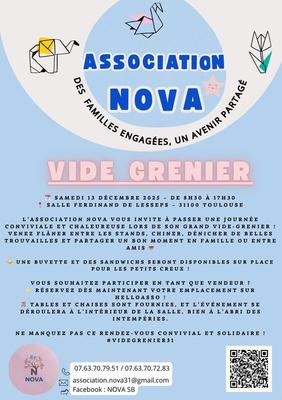 Vide grenier avec nova