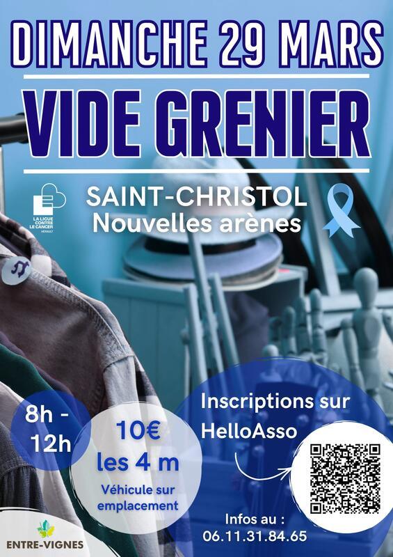 Vide grenier de la ligue contre le cancer