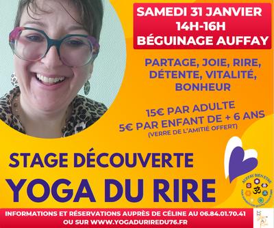 Stage découverte : yoga du rire