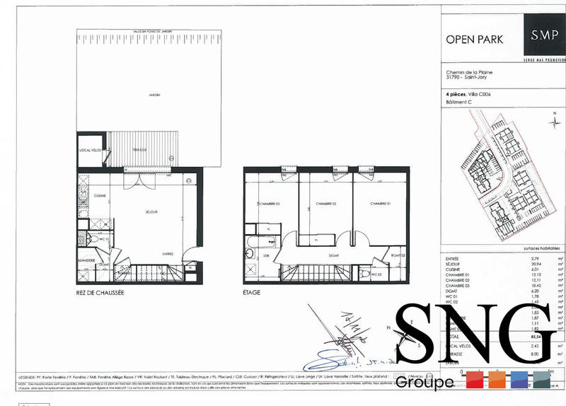 Villa - 86 m² - 4 pièces