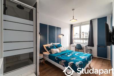 Chambre - 9 m² - 1 pièce