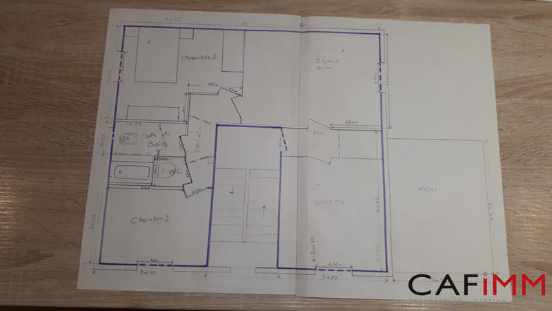 Appartement - 63 m² - 3 pièces