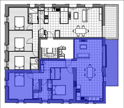 Appartement - 89 m² - 3 pièces