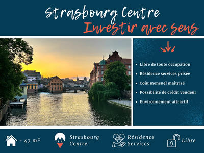 Appartement ancien - 47 m² - 2 pièces