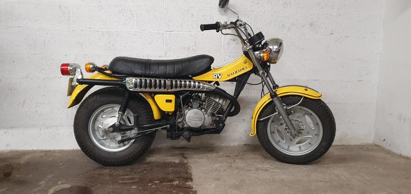 Suzuki Van van 125 rv suzuki jaune 0125 624