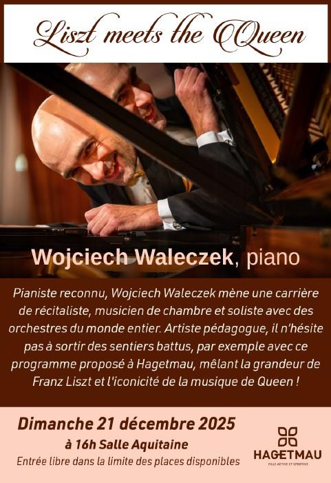 Récital de Piano par Wojciech Waleczek : Liszt meets the Queen