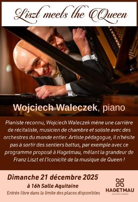 Récital de Piano par Wojciech Waleczek : Liszt meets the Queen