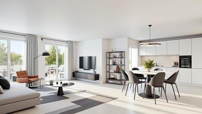 Appartement - 33 à 93 m² - 1 à 5 pièces