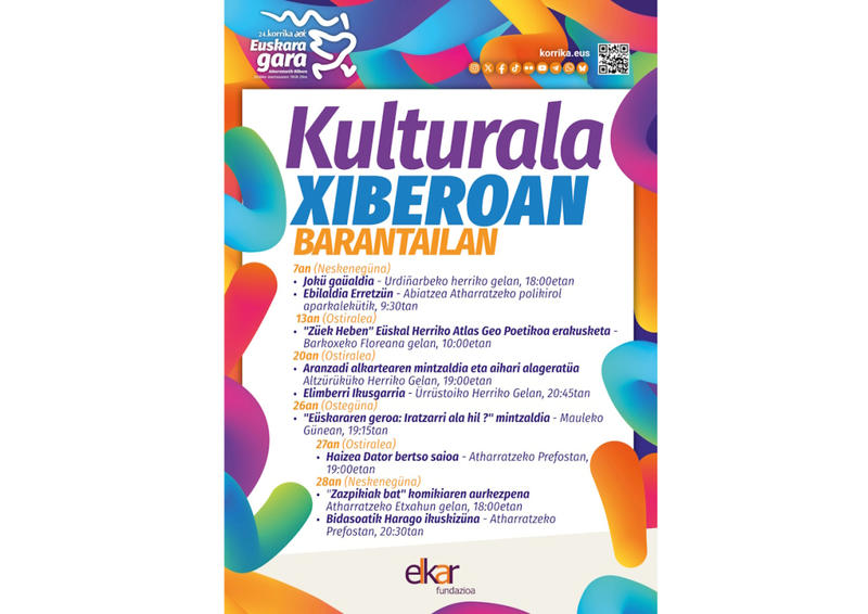 Korrika kültürala : Bidasoatik harago ikuskizüna