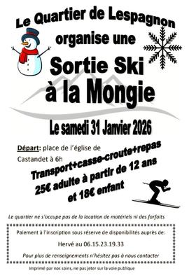 Sortie ski