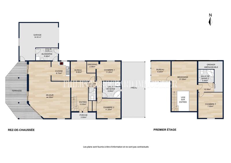 Maison - 153 m² - 6 pièces