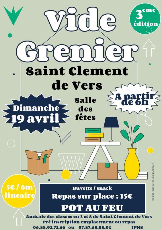 Vide grenier et pot au feu