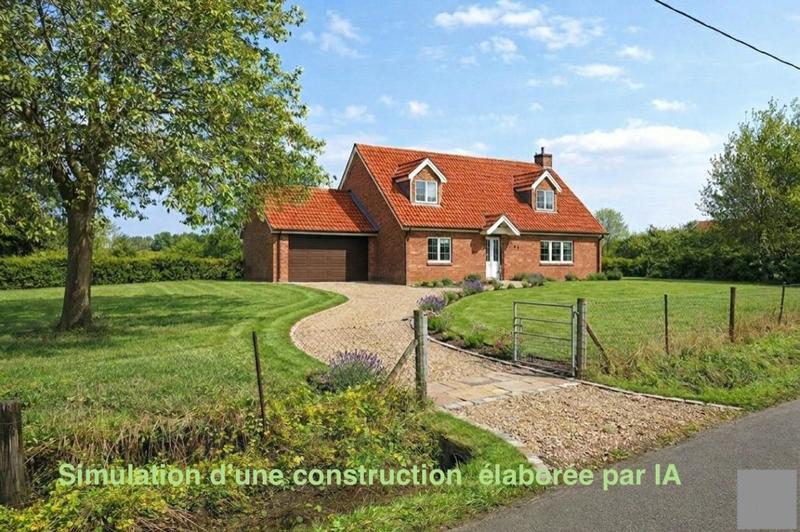 Terrain constructible - 919 m²