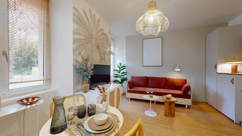 Studio - 19 m² - 2 pièces