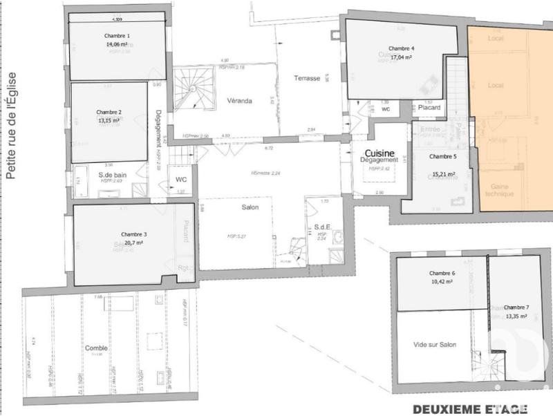 Appartement - 140 m² - 5 pièces