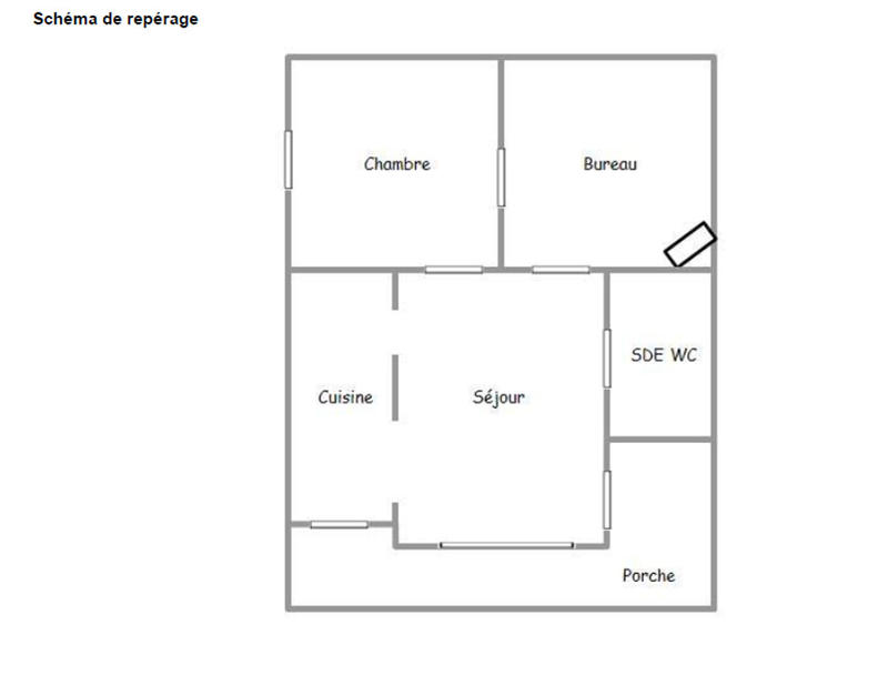 Maison - 52 m² - 3 pièces