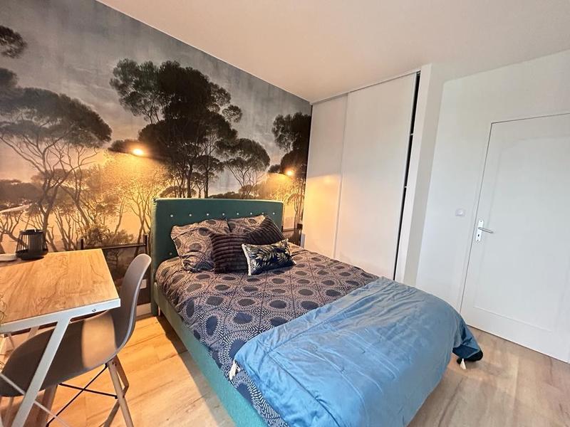 Chambre - 9 m² - 1 pièce