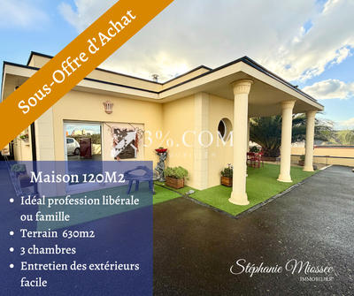 Maison - 120 m² - 4 pièces