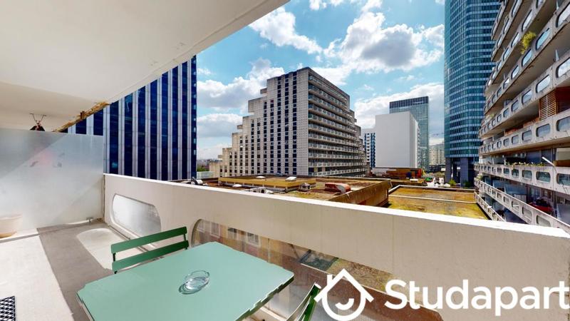 Chambre - 9 m² - 1 pièce