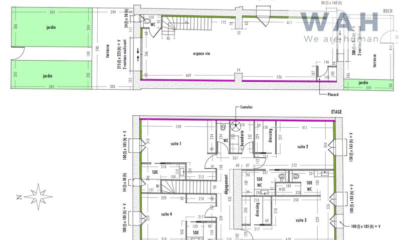 Maison - 176 m² - 5 pièces