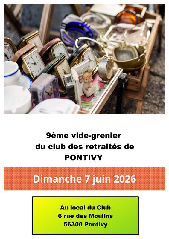 9ème vide-grenier du club des retraités