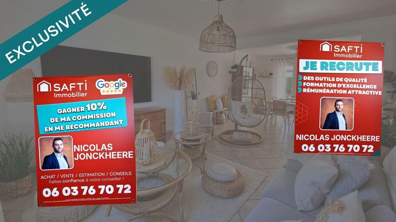 Maison - 150 m² - 5 pièces