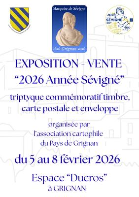Exposition - vente timbre, carte postale et enveloppe